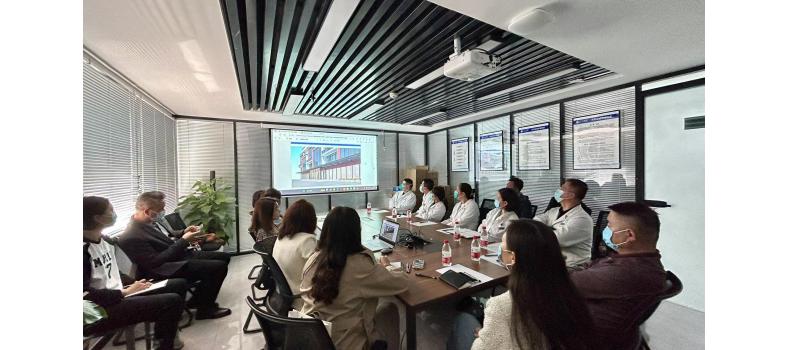 企業(yè)組織召開 航天院區(qū)視光中心設計方案溝通會議